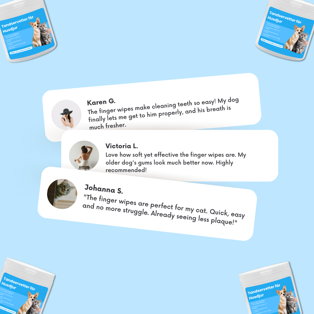 Sormipyyhkeet lemmikeille