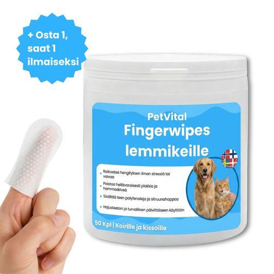 Lemmikkien sormipyyhkeet